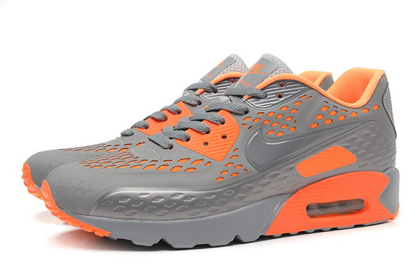 Air Max 90 Ultra BR Mens Shoe Cool Grey / Orange